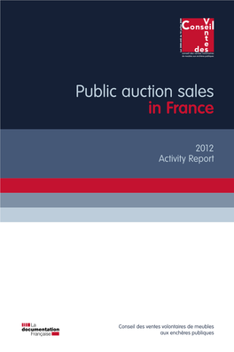 Public Auction Sales in France