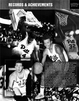 Four of the Top Players in School History Are Depicted Here Including Charles Smith, Don Hennon, Billy Knight and Jerome Lane