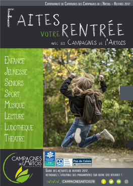 Enfance Jeunesse Seniors Sport Musique Lecture Ludotheque Theatre