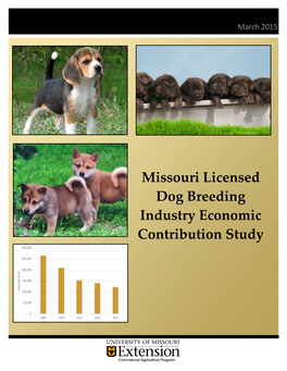 Missouri Licensed Dog Breeding Industry Economic Contribution Study