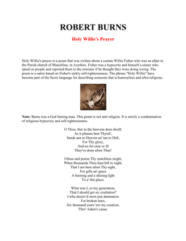 Robert Burns