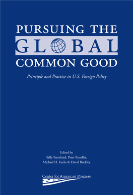 Pursuing the Global Common Good