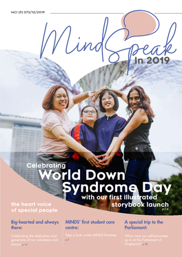 World Down Syndrome Day (WDSD) Down Syndrome the World Celebrations at MINDS on March 21, 2019 Held the Apart from Extra Meaning for Us This Year