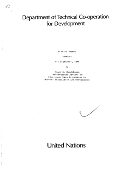 United Nations I I I I I