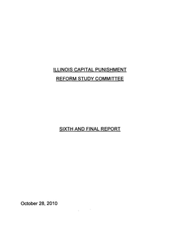 Illinois Capital Punishment Reform Study Committee
