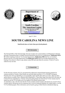 South Carolina News Line
