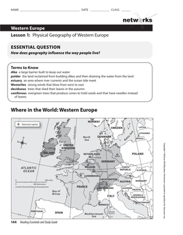 Where in the World: Western Europe