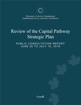 Review of the Capital Pathway Strategic Plan
