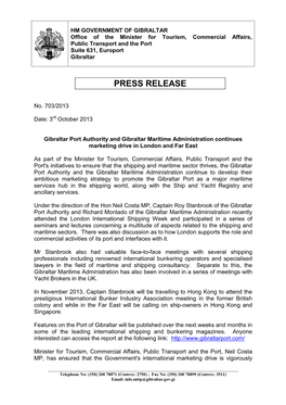 Press Release