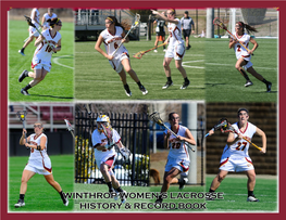 Winthrop Women's Lacrosse History & Record Book