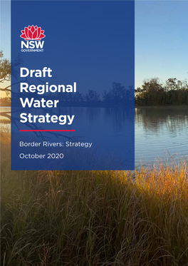 Draft Regional Water Strategy