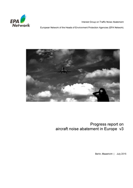 Progress Report on Aircraft Noise Abatement in Europe V3