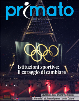 Istituzioni Sportive: Il Coraggio Di Cambiare