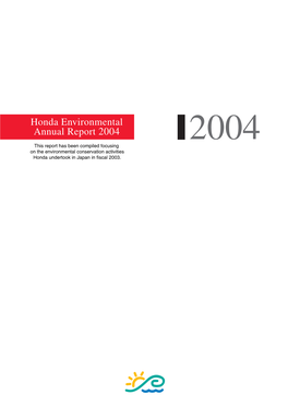 2004 Environmental Annual Report