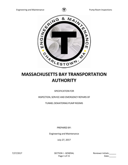 Massachusetts Bay Transportation Authority