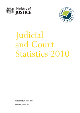 Judicial and Court Statistics 2010