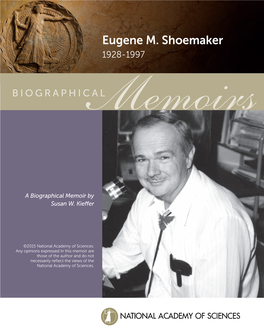 Eugene M. Shoemaker 1928-1997