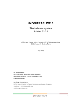 Imonitraf! WP 5