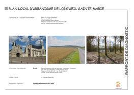 Plan Local D'urbanisme De Longueil-Sainte-Marie