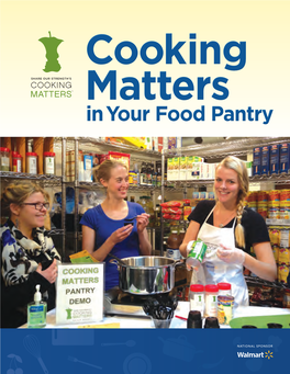 Cooking Matters in Your Food Pantry