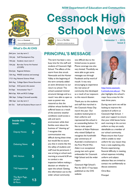 Cessnock High School News