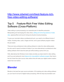 Free-Video-Editing-Software