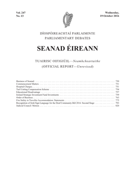 Seanad Éireann