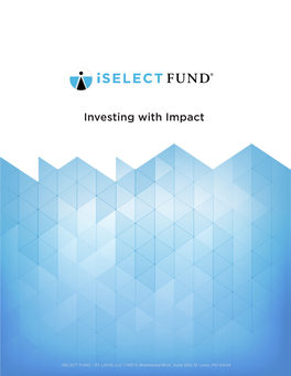 Investing with Impact