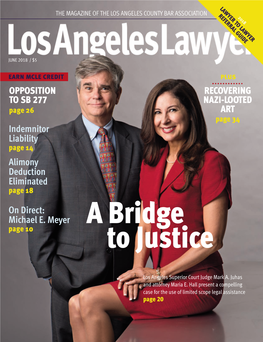 Los Angeles Lawyer Magazine June 2018