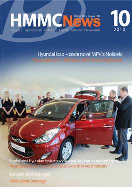 Hyundai Ix20 – Zcela Nové MPV Z Nošovic Hyundai Ix20 – All-New MPV from Nošovice