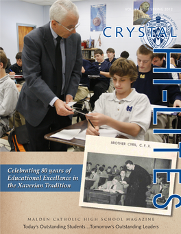 Celebrating 80 Years of Educational Excellence in the Xaverian