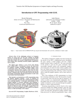 Introduction to GPU Programming with GLSL