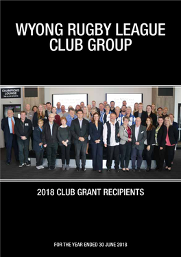 Wyong Rugby League Club Group