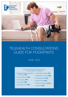 Telehealth Consultations Guide for Podiatrists