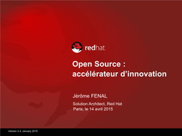 Red Hat Corporate Presentation