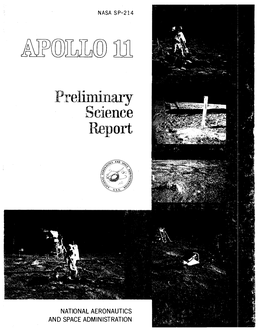 APOLLO 11 PRELIMINARY SCIENCE REPORT Landing Sites