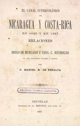 Canal Interoceánico De Nicaragua Y Costa Rica