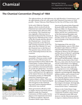 The Chamizal Convention (Treaty) of 1964