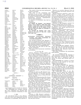 CONGRESSIONAL RECORD—HOUSE, Vol. 154, Pt. 3 March 5
