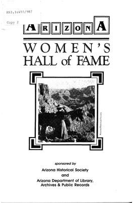 [2]Ffij]~ WOMEN's HALL of FAME Rr ;L1