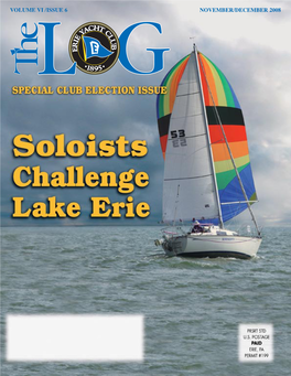 VOLUME VI /ISSUE 6 NOVEMBER/DECEMBER 2008 on the Cover