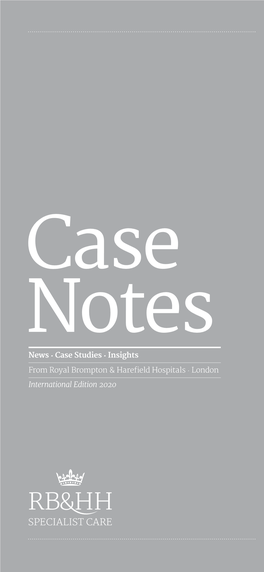 News · Case Studies · Insights from Royal Brompton & Harefield