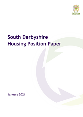 Housing Position Paper January 2021