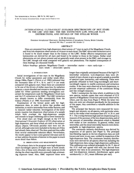 1982Apj. . .255. . .70H the Astrophysical Journal