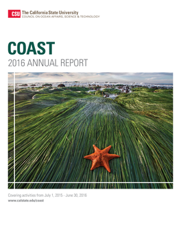 2016 COAST Annual ​Report