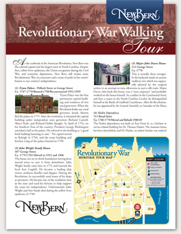 Revolutionary War Walking