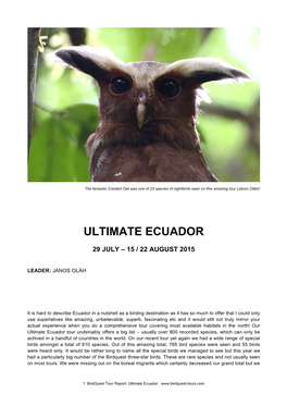 Ultimate Ecuador