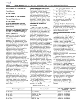 Federal Register/Vol. 77, No. 114/Wednesday, June 13, 2012