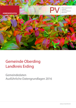 Gemeinde Oberding Landkreis Erding