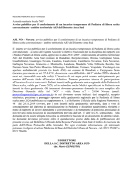 Co Azienda Sanitaria Locale No 2020-08-31 73779.Rtf Pdf